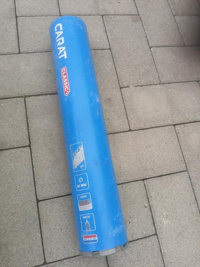 Carat diamant boor, Doe-het-zelf en Verbouw, Ophalen, 15 m² of meer, Folie