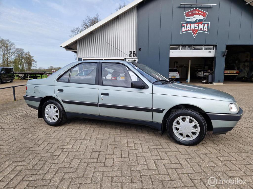 Peugeot 405 1.6 GR 1989 met 26000km! Eerste eign, Auto's, Peugeot, Stof, Gebruikt, 1600 cc, Open dak