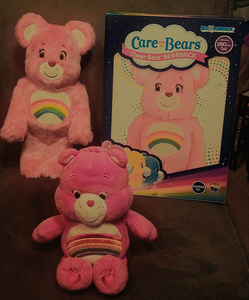 Medicom Toy x Care Bears Cheer Bear Costume Version BE@RBRIC, Verzamelen, Ophalen of Verzenden, Nieuw