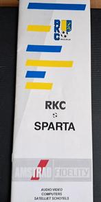 RKC - Sparta 1990/1991, Ophalen of Verzenden, Zo goed als nieuw, Overige binnenlandse clubs, Boek of Tijdschrift