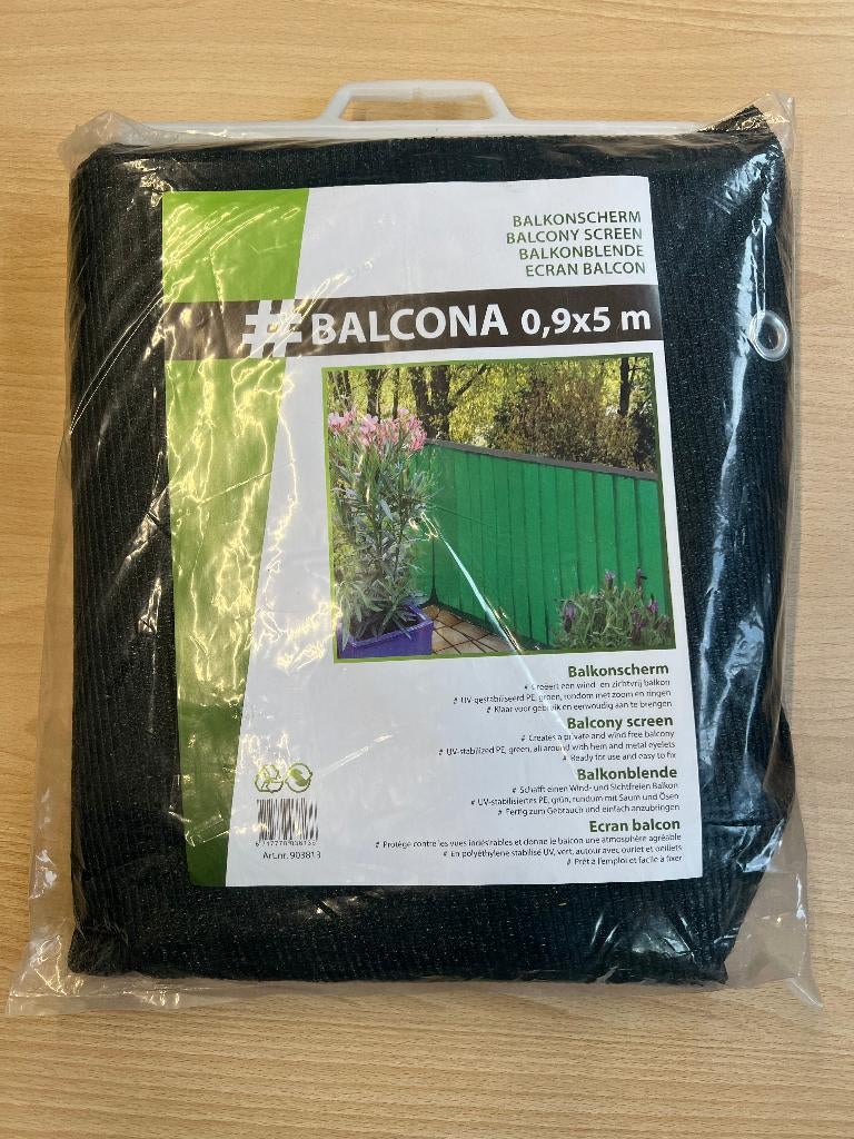 Balkonscherm 0,9X5 M. Nieuw, Tuin en Terras, Tuinschermen, Ophalen, Overige materialen, Nieuw, 200 cm of meer