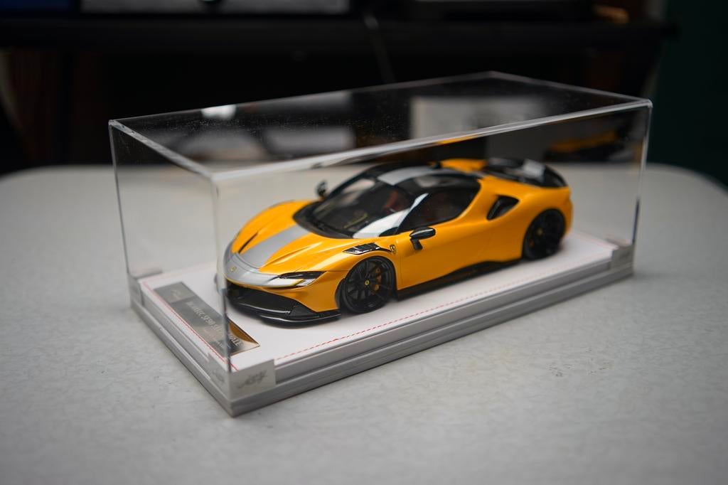Ivy Merit Ferrari SF90 Stradale Novitec 1:18 1/66, Kinderen en Baby's, Speelgoed | Racebanen, Ophalen of Verzenden, Zo goed als nieuw
