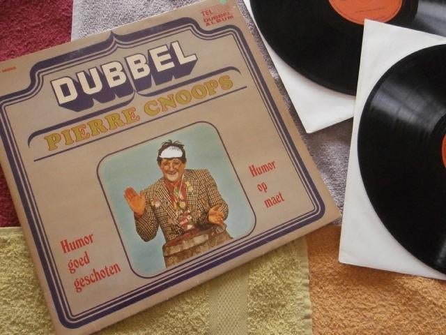 2-LP - Pierre Cnoops - Dubbel., Cd's en Dvd's, Vinyl | Nederlandstalig, Ophalen of Verzenden, Zo goed als nieuw, 12 inch, Overige genres