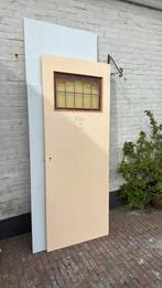 Glas in lood deur, Ophalen, Binnendeur, 200 tot 215 cm, Glas