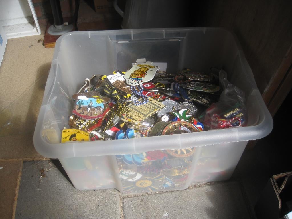 bak carnavals medailles duits, Ophalen, Overige materialen