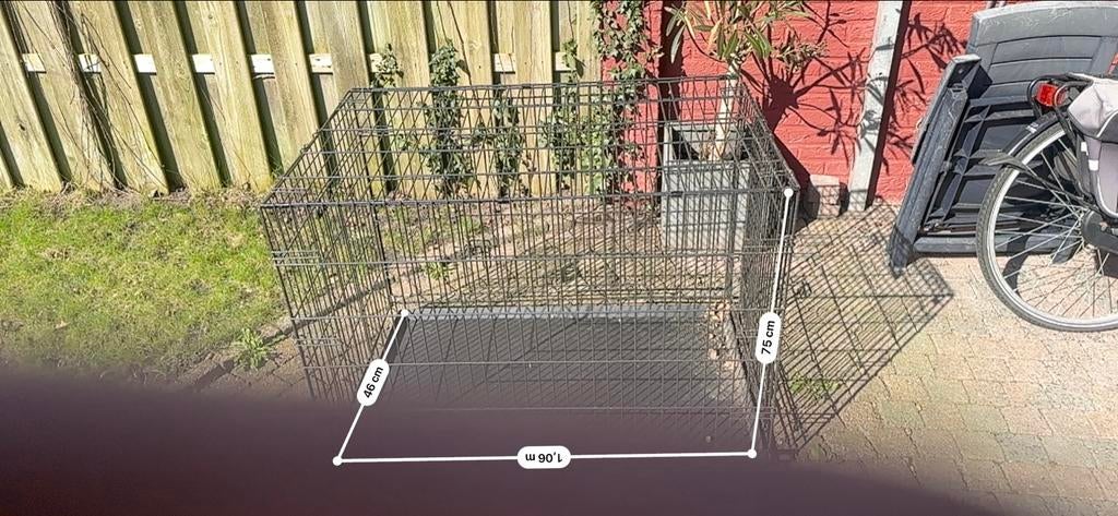 Honden  bench, Dieren en Toebehoren, Ophalen, Gebruikt