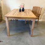 Tuintafel - 150 x 90 cm - massief teakhout - Bij TTM Wonen, TTM Wonen, Meubels – (Perzische) Tapijten en Woonaccessoires, Taag 63, 2491 CS, Den Haag (Forepark)