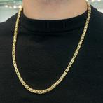 14k gouden koningsketting prachtig schakel, Ophalen of Verzenden, Nieuw, Goud