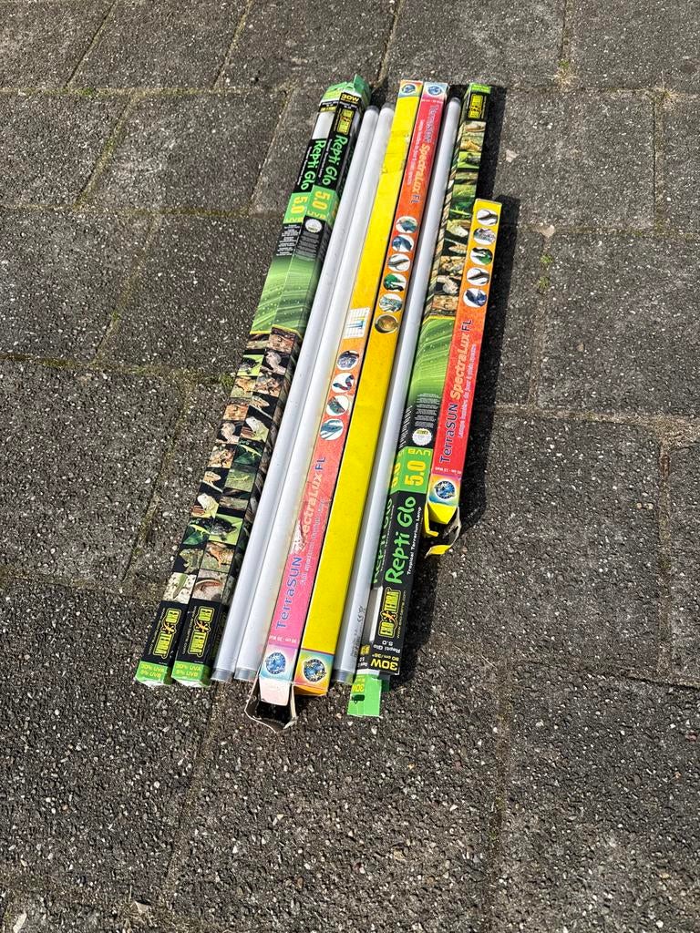 Diverse TL 45/90 cm UVB 5.0, Ophalen, Zo goed als nieuw, Verlichting