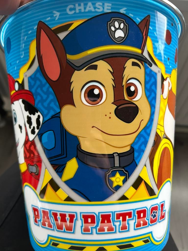 Paw patrol prullenbak gratis, Ophalen, Zo goed als nieuw, Minder dan 50 cm