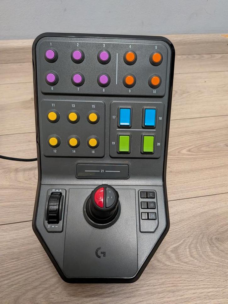 Logitech Side Panel Buttonbox, Computers en Software, Joysticks, Zo goed als nieuw, Ophalen of Verzenden