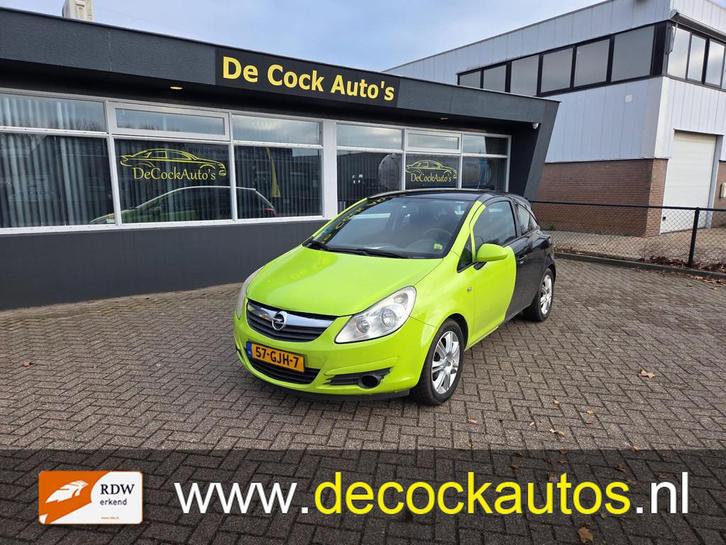 Opel Corsa 1.2-16V Enjoy, Auto's, Opel, Bedrijf, Te koop, Corsa, ABS, Airbags, Centrale vergrendeling, Elektrische buitenspiegels