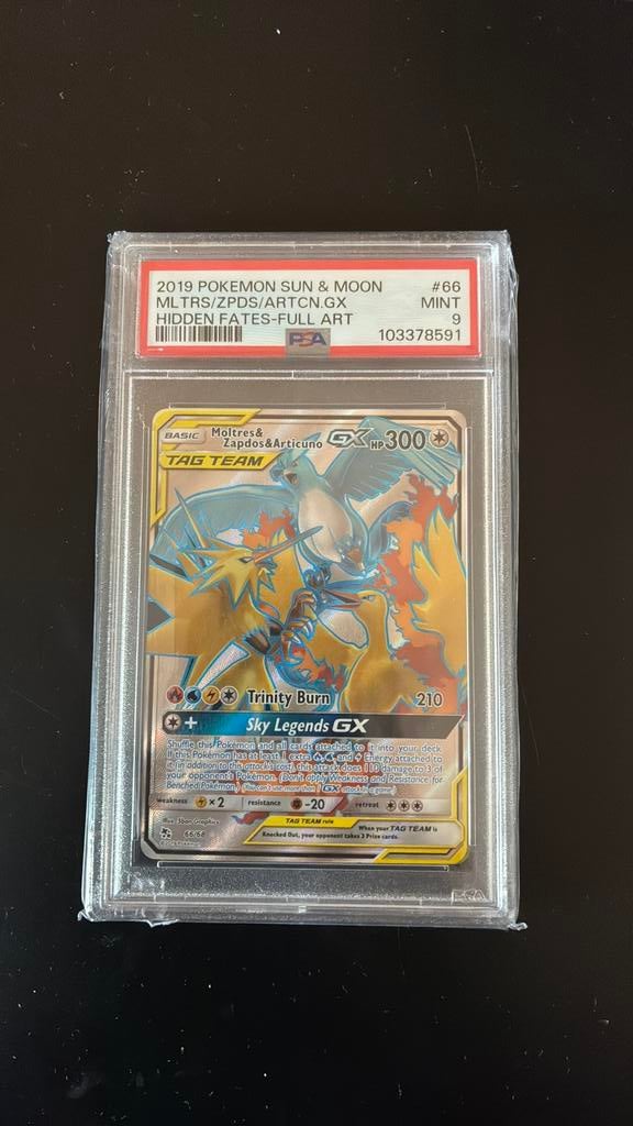 Pokemonkaart Tag Team MLTRS/ZPDS/ARTCN GX, Verzenden, Zo goed als nieuw, Losse kaart, Foil
