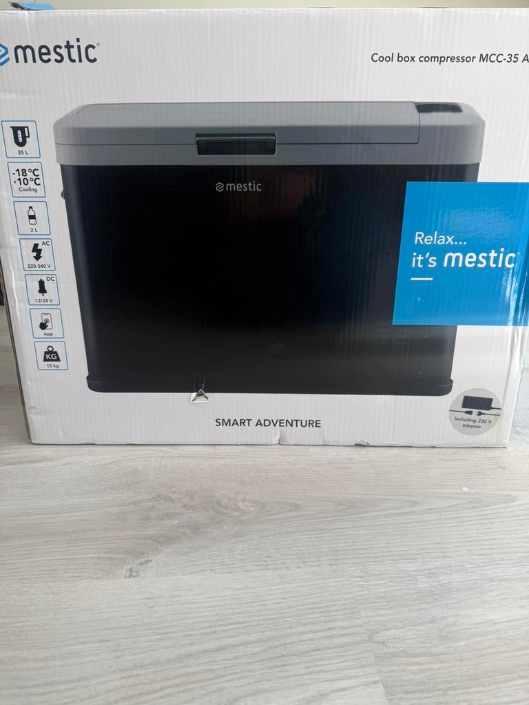 Mestic cool box compressor, Caravans en Kamperen, Koelboxen, Ophalen, Zo goed als nieuw, Koelbox, Compressor