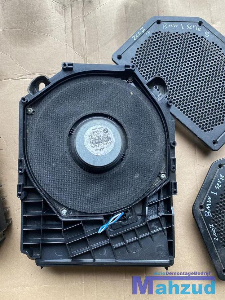 BMW 1 SERIE E81 E87 Speaker links onder de stoel, Auto-onderdelen, Elektronica en Kabels, BMW, Gebruikt, Ophalen of Verzenden
