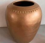 Grote gouden pot / vaas, Huis en Inrichting, Woonaccessoires | Vazen, Ophalen, Overige materialen, Gebruikt, Overige kleuren