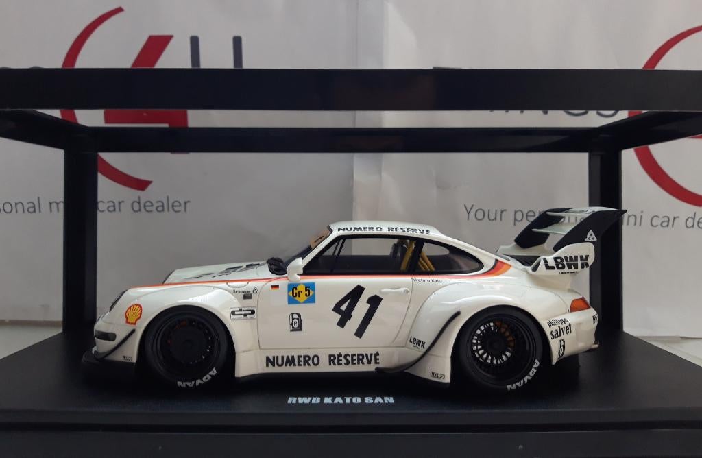 GT Spirit 1:18 Porsche 911 (993) RWB Rauh-Welt Kato-San #41, Hobby en Vrije tijd, Modelauto's | 1:18, Ophalen of Verzenden, Nieuw