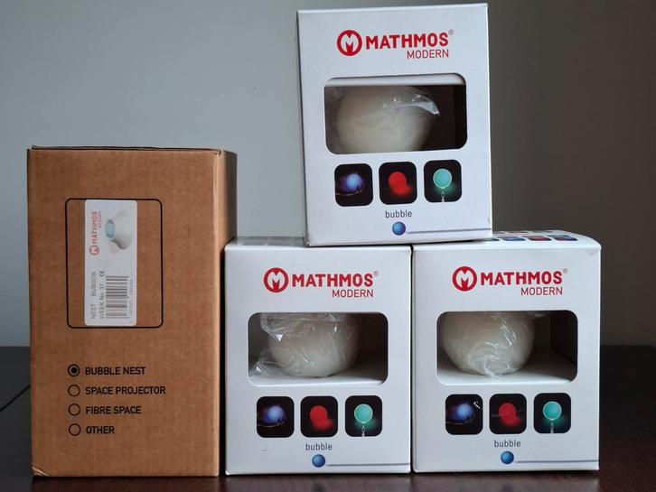 Mathmos Modern Bubble / Mathmos Nest, Huis en Inrichting, Lampen | Overige, Nieuw, Ophalen of Verzenden