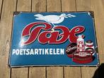 Origineel antiek emaille reclame bord - Pax Poetsartikelen, Verzamelen, Merken en Reclamevoorwerpen, Ophalen of Verzenden, Gebruikt