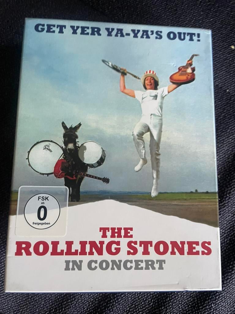 3 cd met dvd box set the rolling stones get yer ya ya, Ophalen of Verzenden, Zo goed als nieuw, Poprock