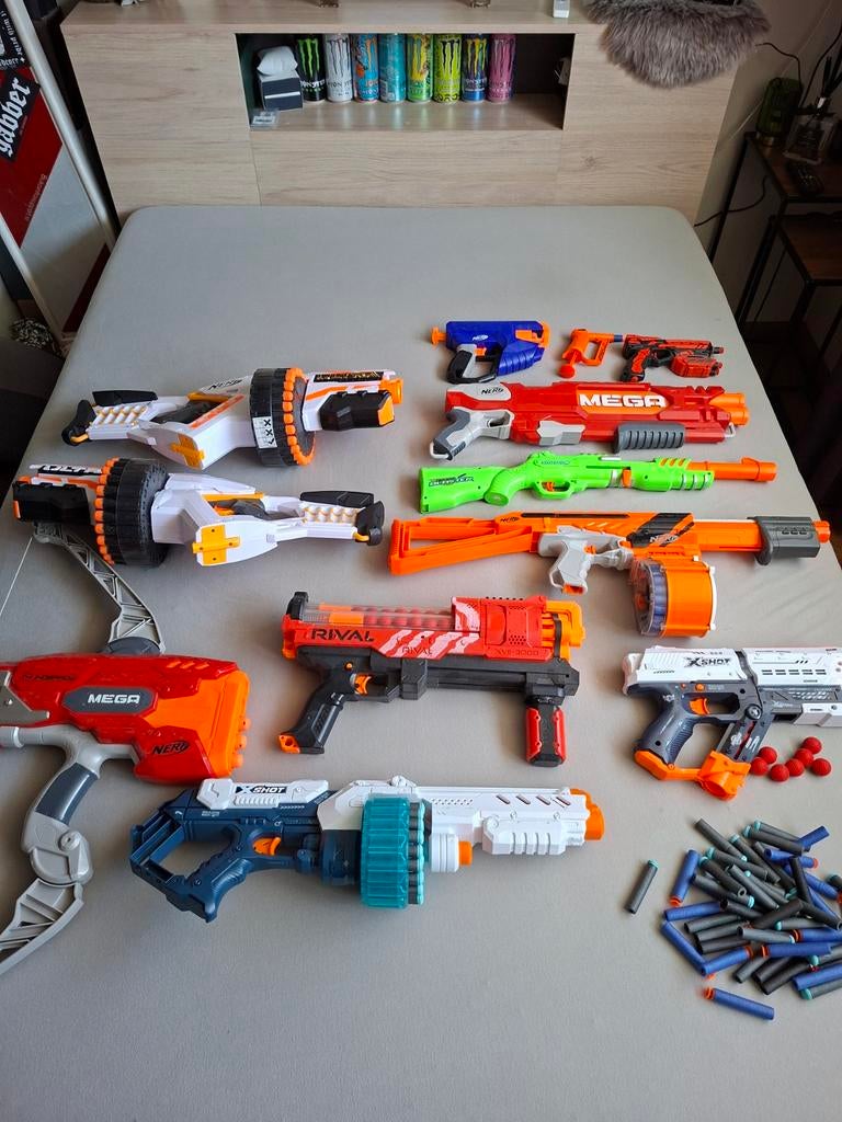 Nerf & X-Shot Geweren Verzameling: Diverse Soorten, Ophalen