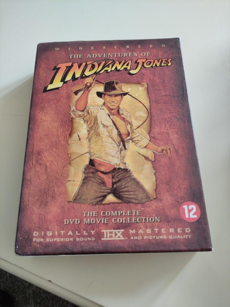 Indiana Jones Complete DVD Movie Collection Boxset, Vanaf 12 jaar, Ophalen of Verzenden, Gebruikt, Boxset