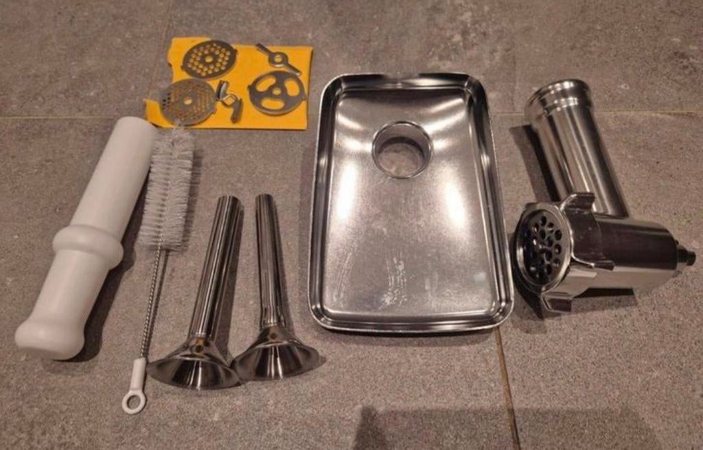 Vleesmolen / Gehaktmolen en worstenvuller voor Kitchenaid, Ophalen of Verzenden, Nieuw
