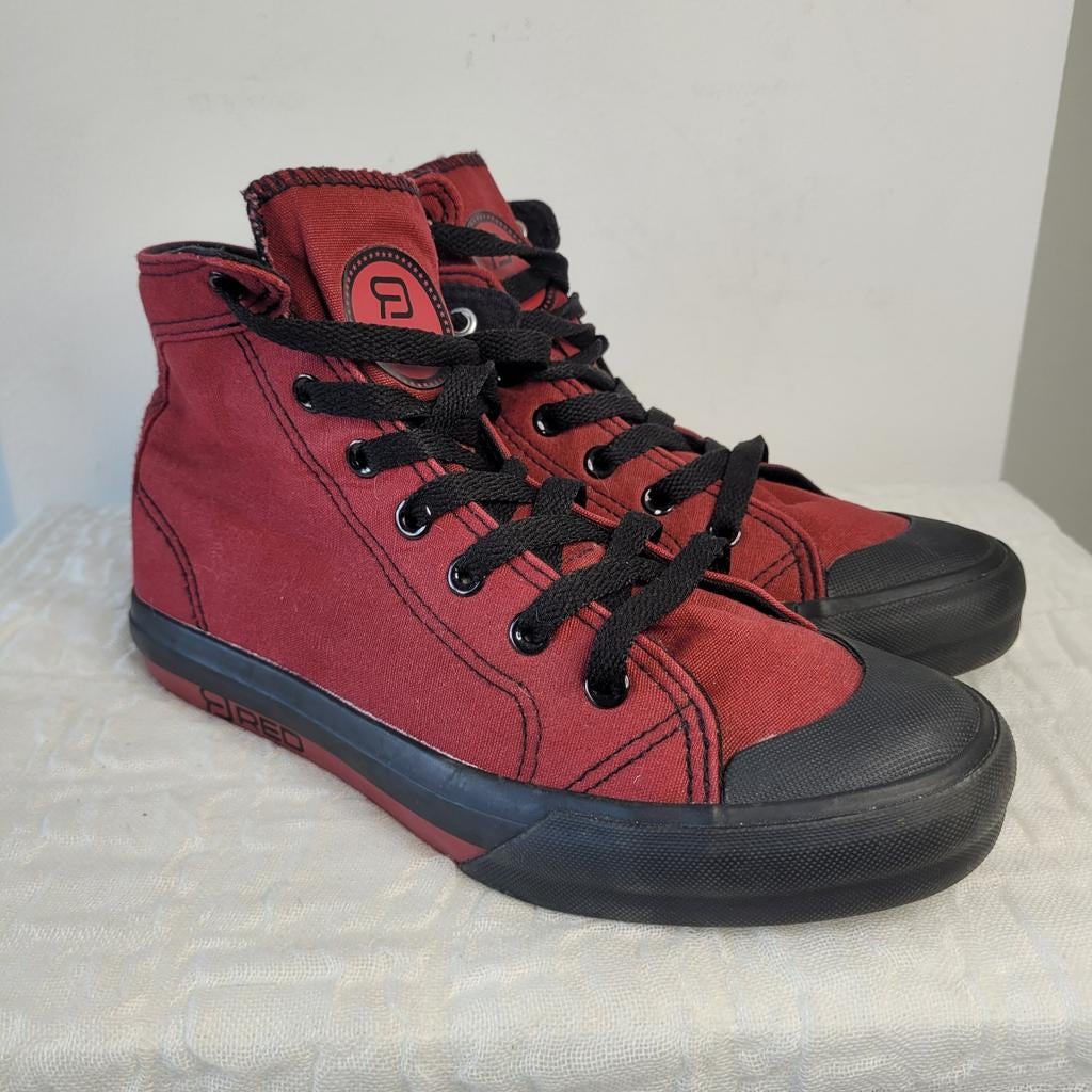 Red by EMP sneakers mid hoge 38 rood, Ophalen of Verzenden, Red by EMP, Rood, Sneakers of Gympen