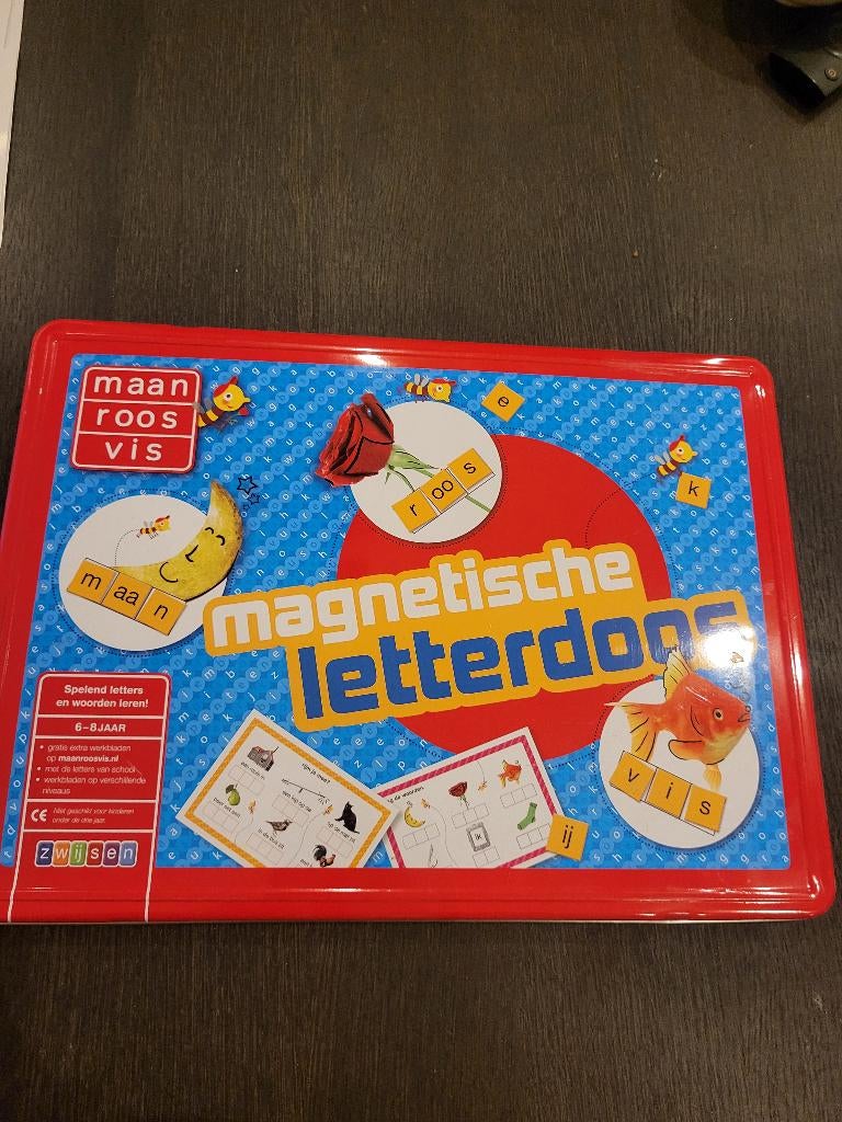 Magnetische letterdoos Zwijsen, Ophalen, Zo goed als nieuw