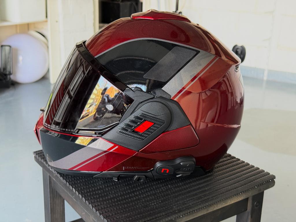 Nolan N120-1 Verniciatura Speciale MET N-com M951, Ophalen, M, Systeemhelm, Nolan