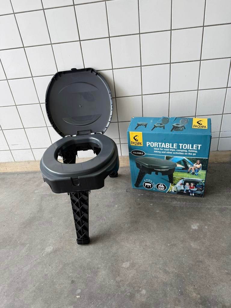 Froyak portable toilet, Ophalen, Zo goed als nieuw