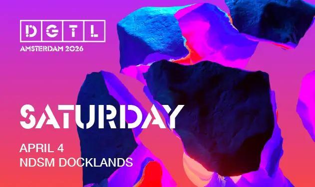 4 Tickets Day Zaterdag/Saturday DGTL Amsterdam 2026, Tickets en Kaartjes, Evenementen en Festivals, Twee personen