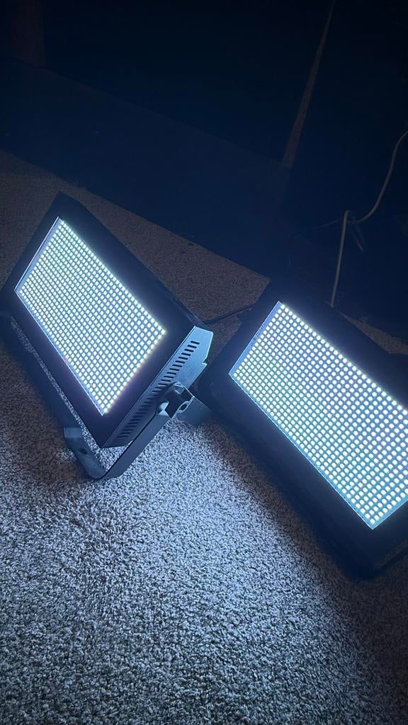 2x Ayra Armageddon 648 RGB LED Paneel 100W, Ophalen of Verzenden, Gebruikt, Licht, Geluidgestuurd
