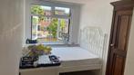 Ikea Leirvik bed 140 cm, Ophalen, Wit, Tweepersoons, 140 cm