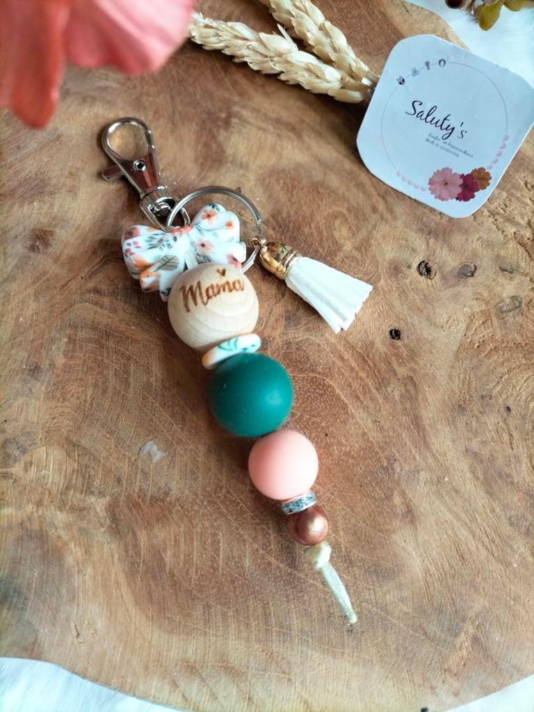 Nieuw Cadeautje • Tashanger Mama, Verzamelen, Sleutelhangers, Dier of Natuur, Nieuw, Ophalen of Verzenden, Saluty's kinder- en kraamcadeaus