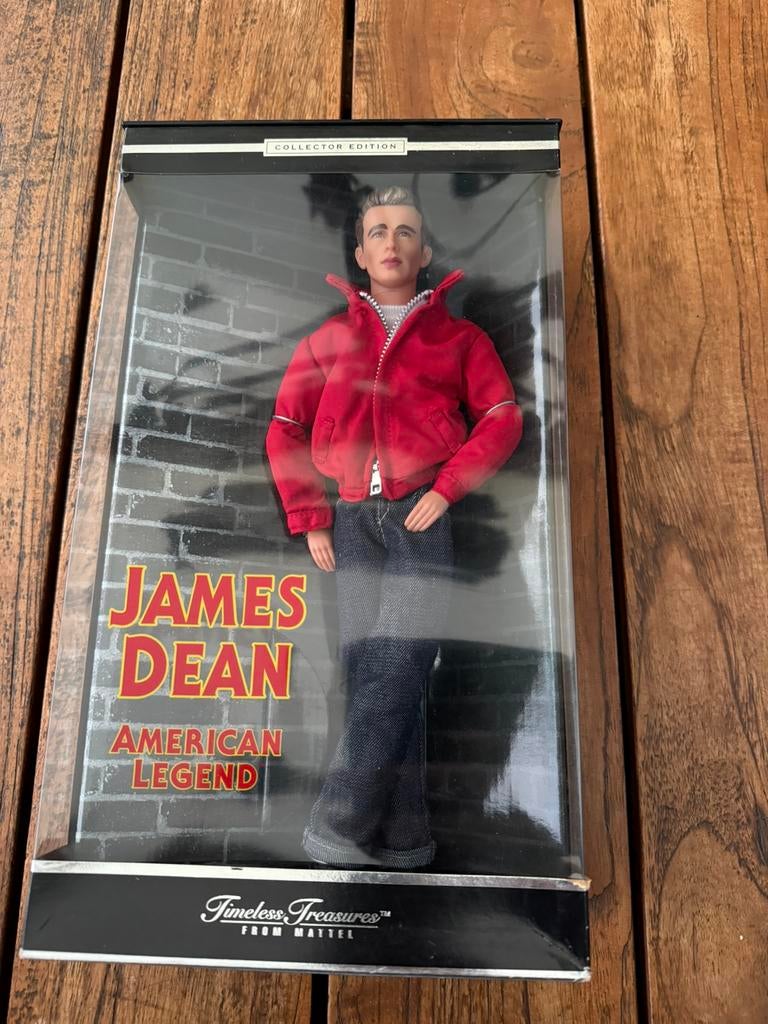 Mattel “ American legend” James Dean collectors item 27786, Verzamelen, Ophalen of Verzenden, Nieuw, Pop