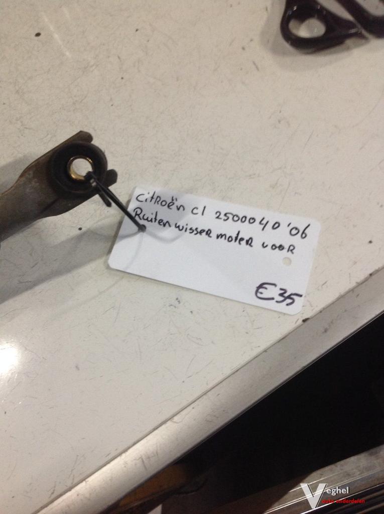 Citroen C1 2006 Wagennr 2500040   Ruitenwissermechaniek met