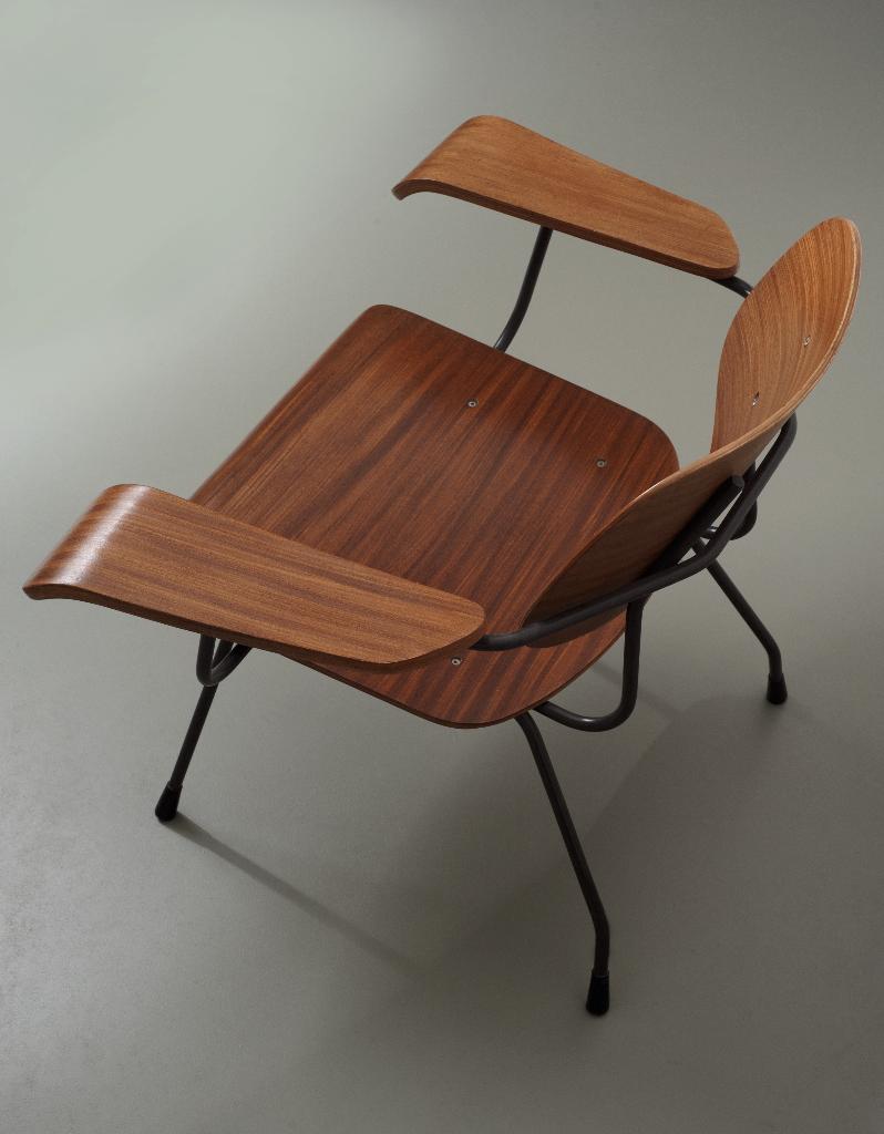 Pilastro model 8000 Tjerk Reijenga fauteuil | jaren 60, Ophalen, Gebruikt, Bruin, Eén
