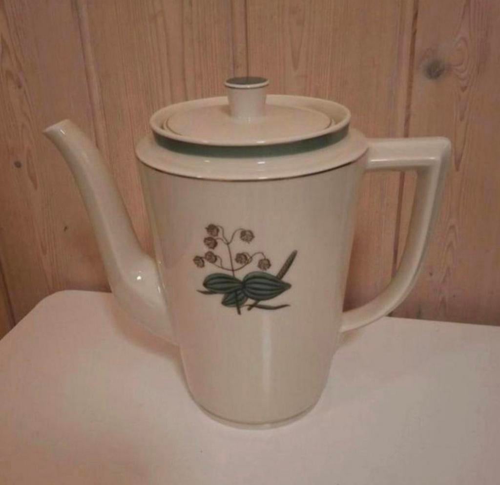 Royal Copenhagen koffiepot,  Quaking Grass. 1933, Ophalen of Verzenden