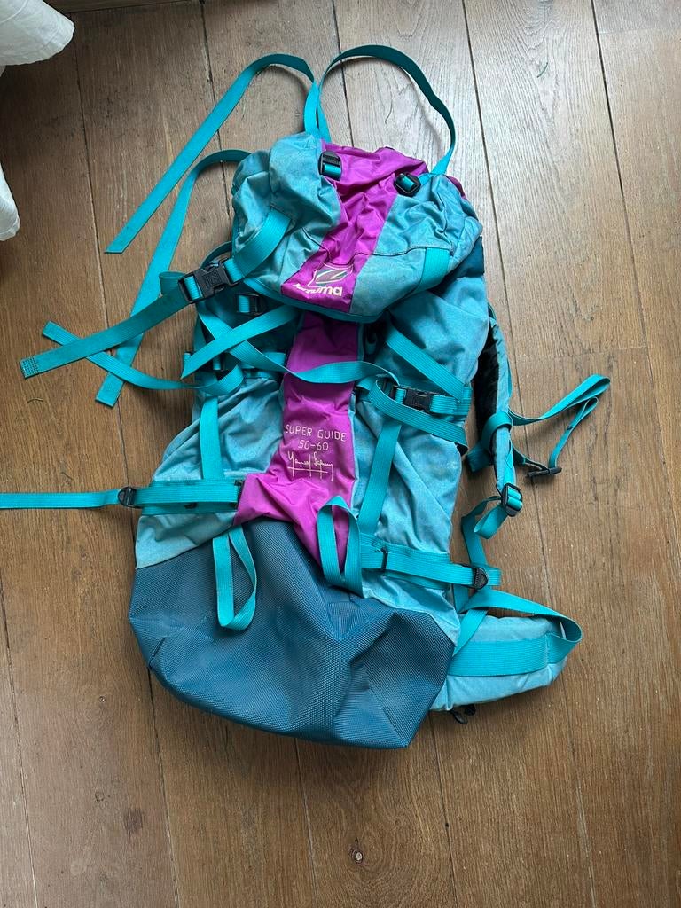 Lafuma Super Guide 50-60 liter trekking rugzak, Ophalen of Verzenden, Gebruikt, Rugzak