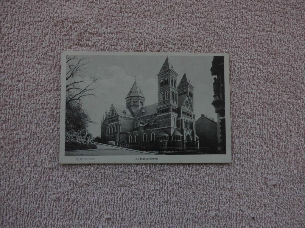 Elberfeld , St. Marienkirche, Verzamelen, Ansichtkaarten | Buitenland, Ophalen of Verzenden, Voor 1920, Ongelopen, Duitsland