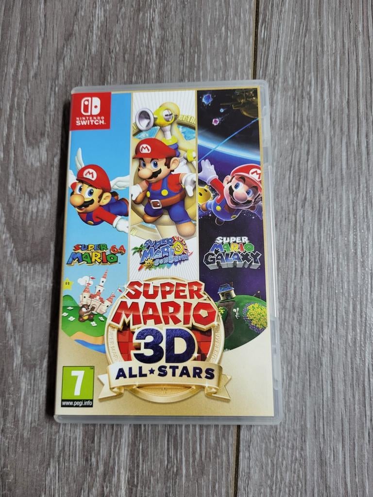 Super Mario 3D All-Stars Nintendo Switch, Spelcomputers en Games, Avontuur en Actie, 1 speler, Ophalen of Verzenden, Zo goed als nieuw