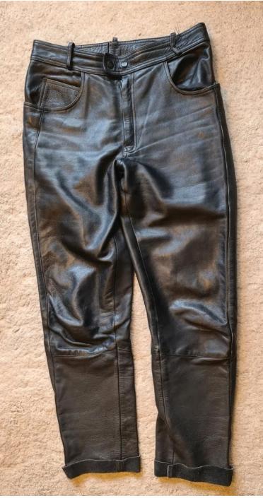leren motorbroek maat 50, Motoren, Kleding | Motorkleding, Broek | leer, Ophalen of Verzenden, Tweedehands, Heren