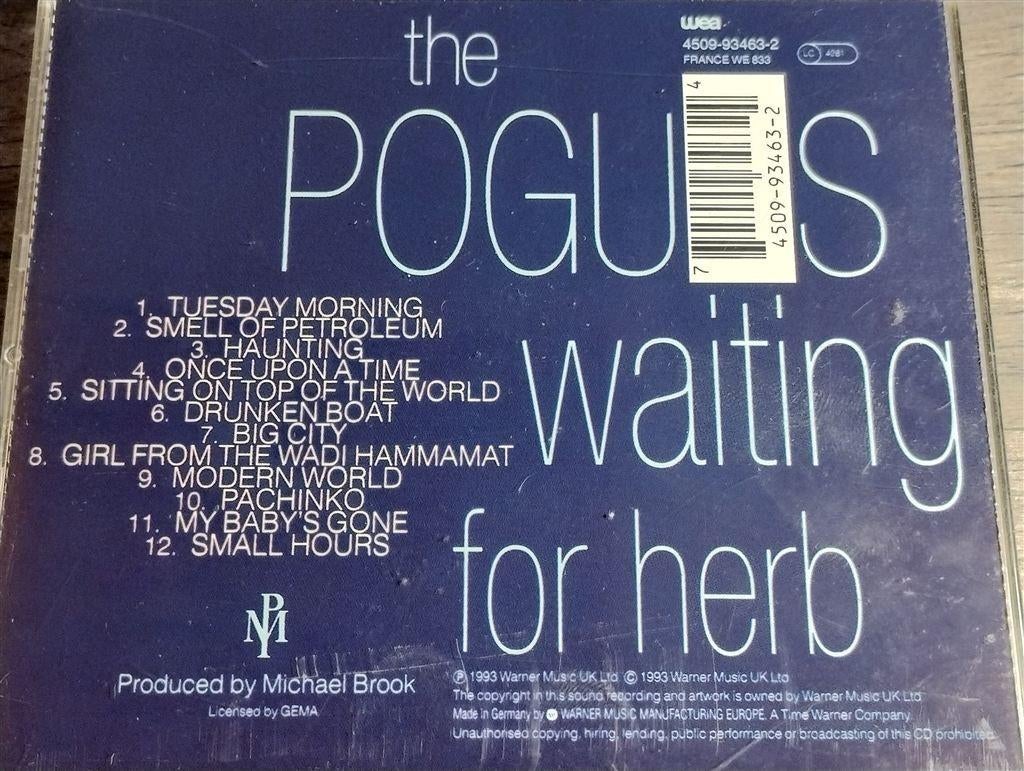 The Pogues - Waiting For Herb, Ophalen of Verzenden, Zo goed als nieuw, Poprock
