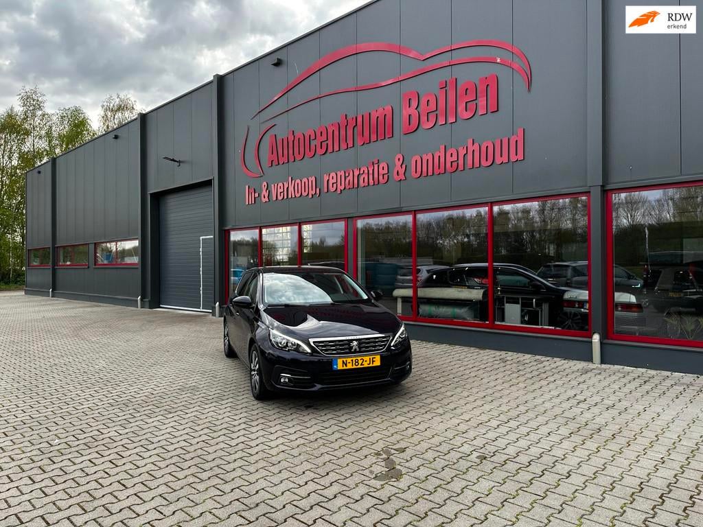 Peugeot 308 1.5 BlueHDi Blue Lease Premium / Automaat / Trek, Auto's, Peugeot, Bedrijf, Te koop, ABS, Achteruitrijcamera, Airbags