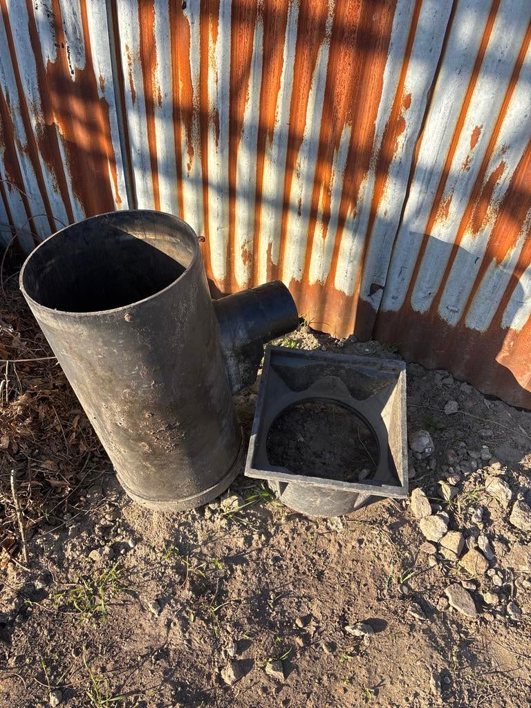 Gebruikte PVC afvoerput, Ophalen, Afvoer, Gebruikt, Pvc