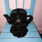 Droopy the dog theepot zwart vintage, Ophalen, Gebruikt, Dier