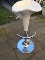 Verstelbare barkruk burostoel, Huis en Inrichting, Barkrukken, 1 kruk, Ophalen, Gebruikt, 60 tot 90 cm