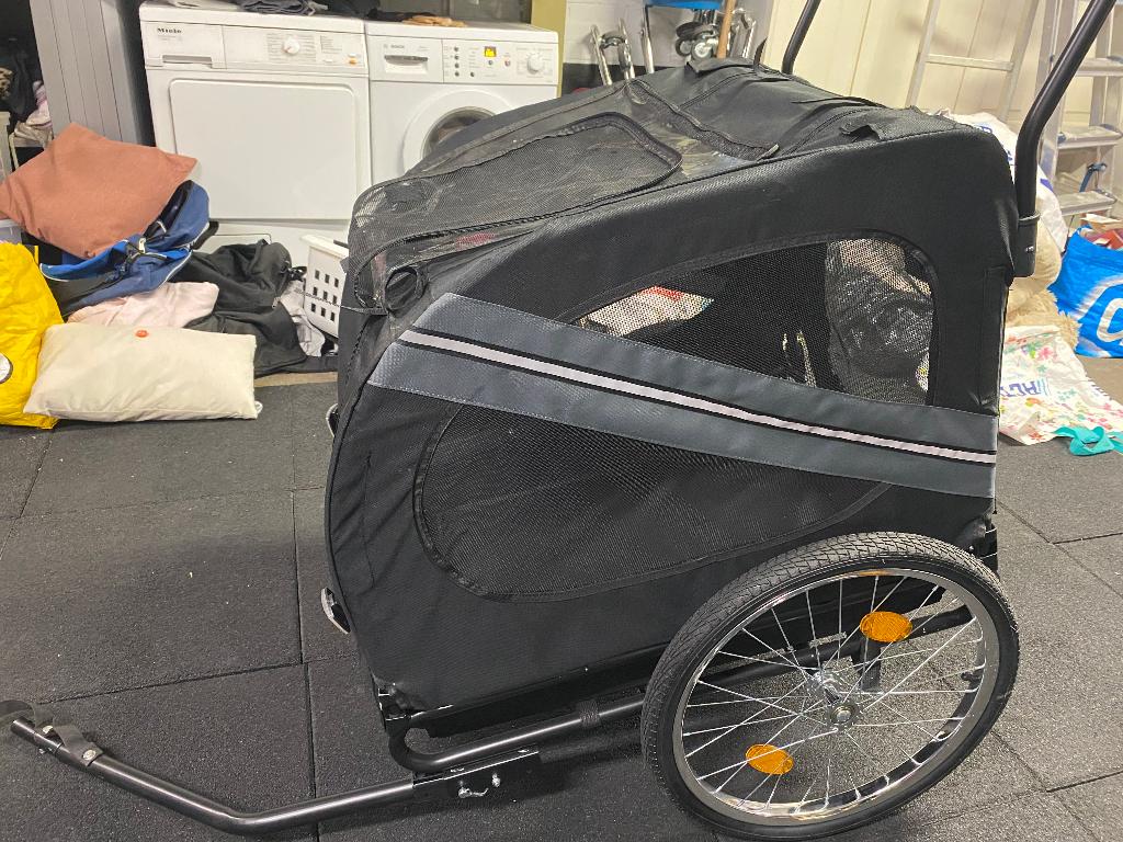 Fietskar voor de hond, Ophalen, Nieuw