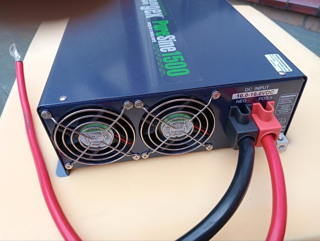 Omvormer 12/230/1500, Ophalen